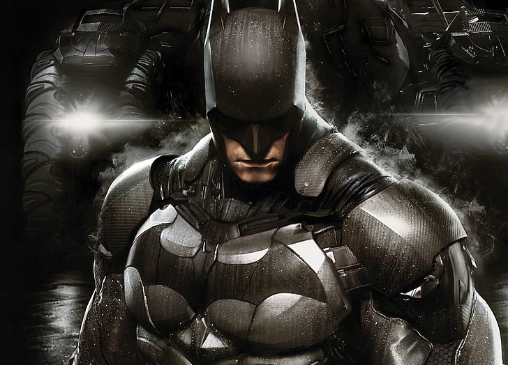 Batman: Arkham Knight, Bruce Wayne, Defender, fighter, smoke