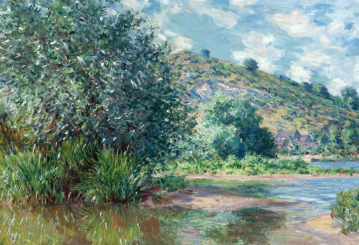 nature, picture, Claude Monet, Landscape in Port Vila