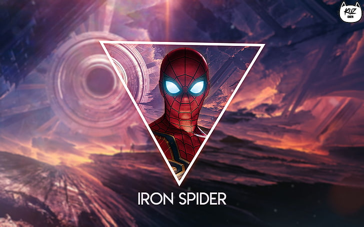The Iron Spider iPhone Wallpaper 1  iPhone Wallpapers  Marvel spiderman  art Marvel superhero posters Iron spider