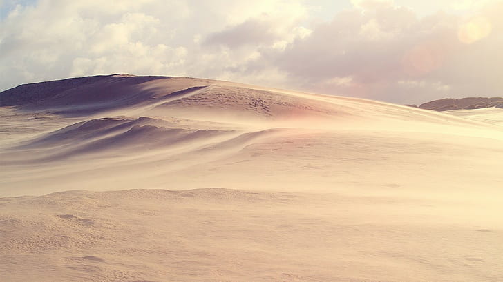 Desert, Sand, Dune, Nature, HD wallpaper