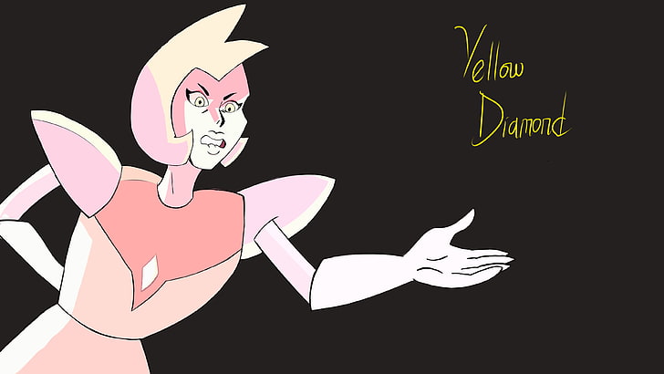 Yellow Diamond, Steven Universe, celebration, creativity, people, HD wallpaper