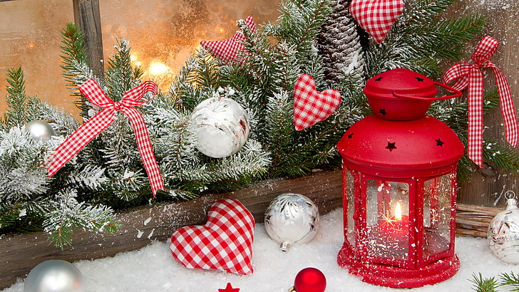 christmas, gift, celebration, holiday, decoration, season, present, HD wallpaper