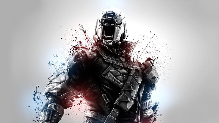 male soldier digital wallpaper, video games, Destiny (video game)