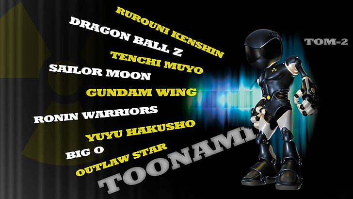 rurouni kenshin robots sailor moon gundam wing tenchi muyo toonami outlaw star big o dragon ball z t Entertainment TV Series HD Art