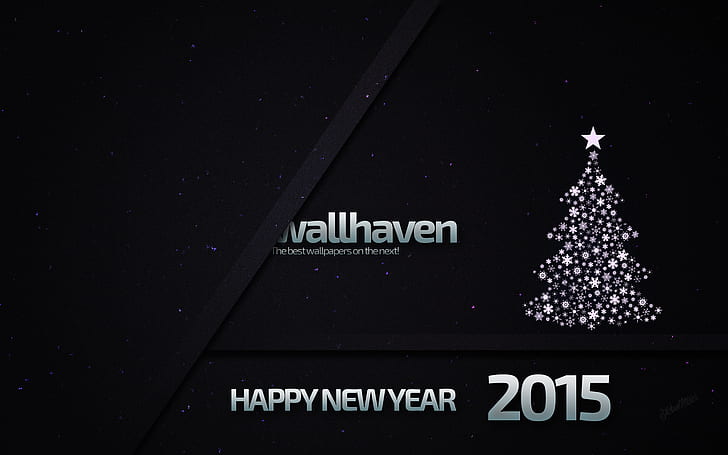 Christmas, wallhaven, Christmas Tree, New Year, 2015, HD wallpaper