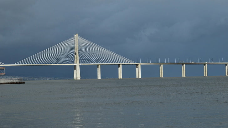 Bridges, Vasco da Gama Bridge, HD wallpaper