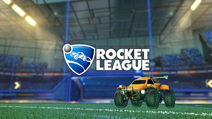 Rocket League, car, gamers, communication, text, focus on foreground, HD wallpaper