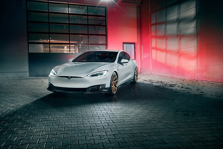 Performance Kit, Tesla Model S, Novitec, 4K, car, motor vehicle, HD wallpaper
