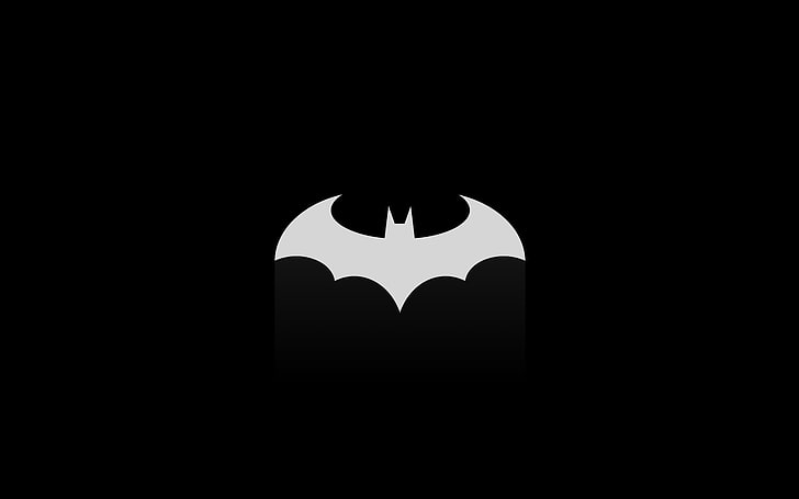 batman, 10k, logo, hd, 4k, 5k, 8k, superheroes, copy space, HD wallpaper