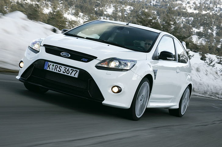 Hd Wallpaper Ford Focus Rs Wrc Edition 2009 Ford Focus Rs White Exterior Wallpaper Flare