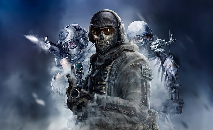 Call of Duty - Modern Warfare, Call of Duty Ghosts digital wallpaper