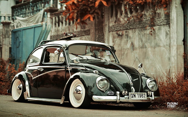 beetle, lowrider, socal, volkswagon, wheel, HD wallpaper