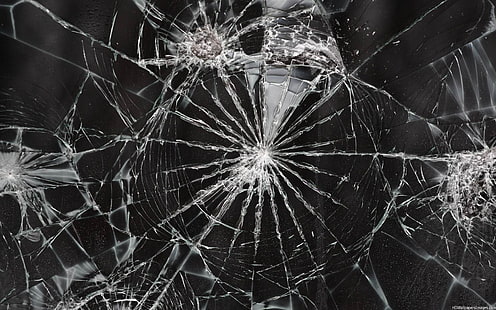 HD wallpaper: cracked, iPhone, screen, Broken, 1920x1200 | Wallpaper Flare