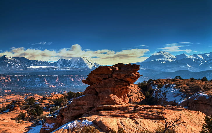 nature, mountains, landscape, Utah, HD wallpaper