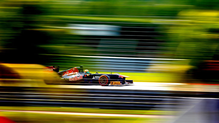 Formula One, F1 race, high speed, HD wallpaper