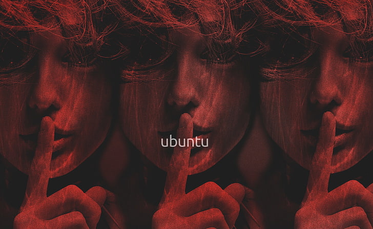 Humans III, Ubuntu illustration, Computers, Linux, western script