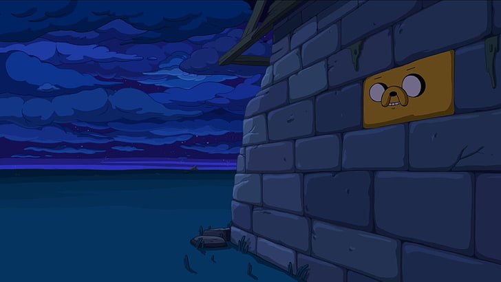 Jake the Dog, Adventure Time, water, no people, nature, sky, waterfront