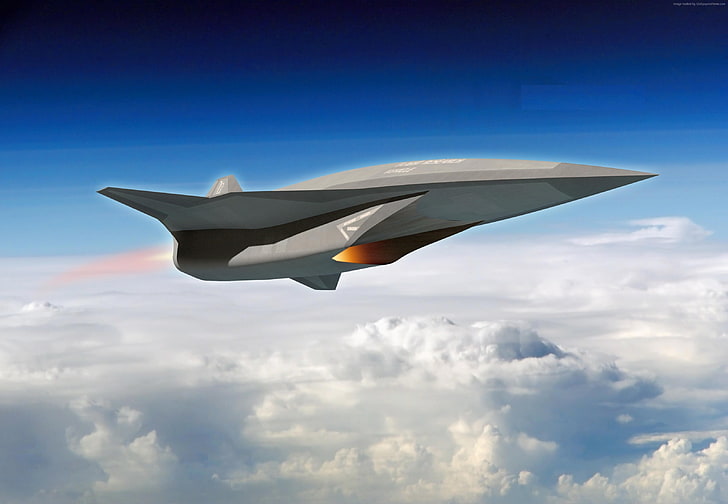U.S. Air Force, future aircraft, Lockheed, Hypersonic Unmanned Reconnaissance Aircraft, HD wallpaper