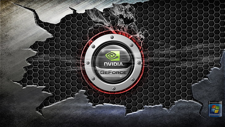 1440x2160px | free download | HD wallpaper: Nvidia GeForce logo wallpaper,  windows, metal, Hi-Tech, steel | Wallpaper Flare