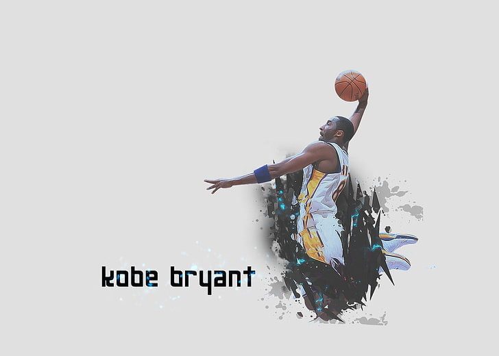 Download Kobe Bryant performing an iconic dunk Wallpaper