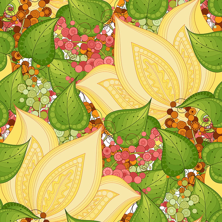 pattern, texture, leaves, art and craft, no people, creativity, HD wallpaper