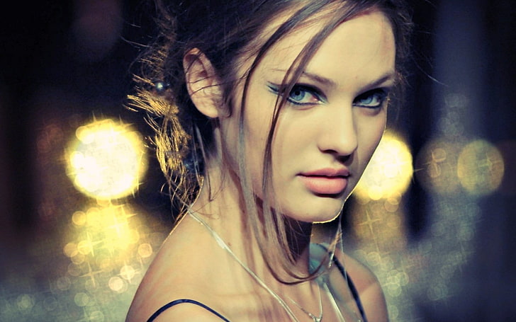Models, Candice Swanepoel, South African, portrait, beauty, HD wallpaper