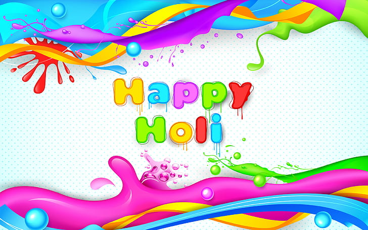 Happy Holi, HD wallpaper