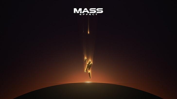Mass Effect illustration, Mass Effect poster, computer game, video games, HD wallpaper