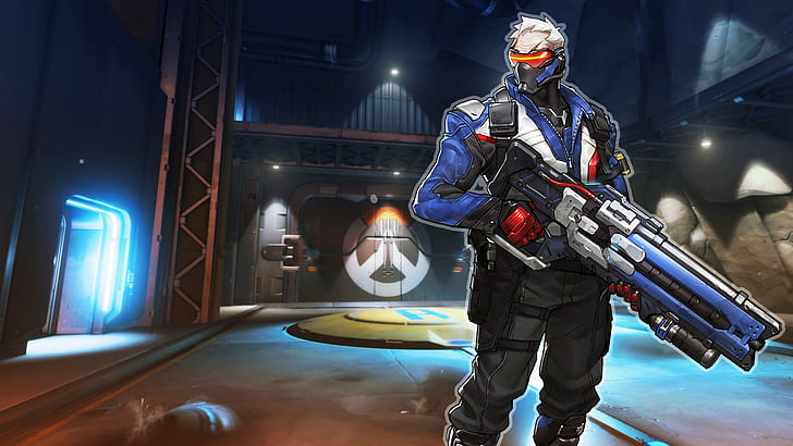 video games Soldier: 76 livewirehd Author Blizzard Entertainment Overwatch, HD wallpaper
