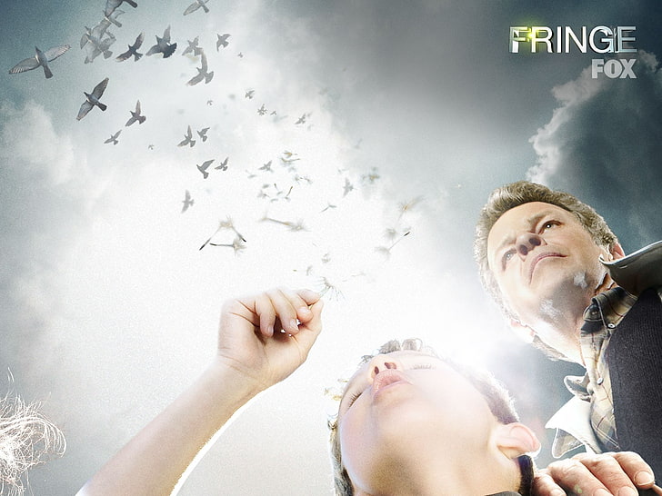Fringe (TV series), John Noble, Joshua Jackson, flying, animal wildlife, HD wallpaper