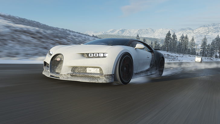 Forza Horizon 4, Buggati, Bugatti Chiron, HD wallpaper
