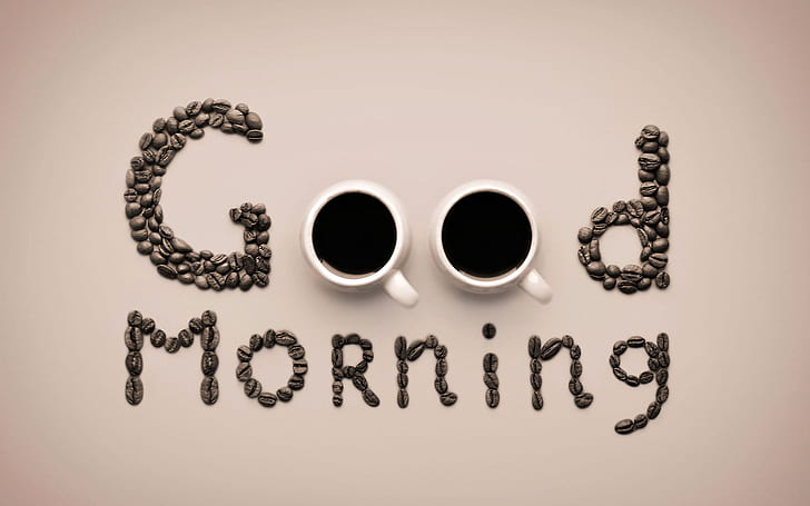 Good Morning Coffee HD, photography, HD wallpaper