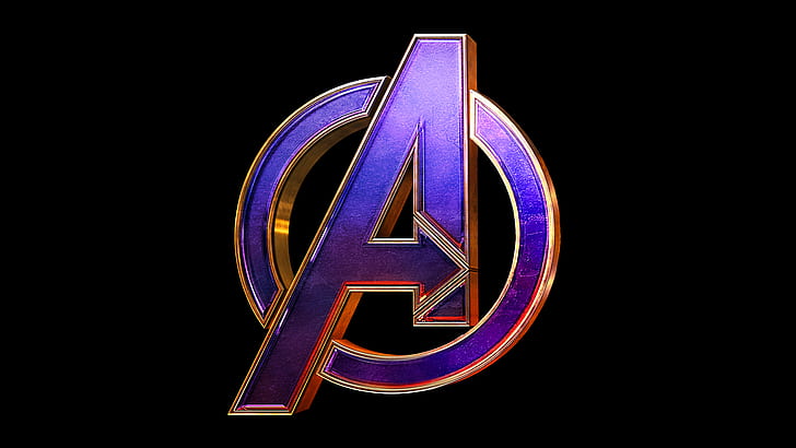 The Avengers, Avengers EndGame, Logo, HD wallpaper