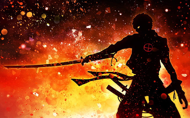 HD wallpaper: anime, boy, sword, warrior | Wallpaper Flare