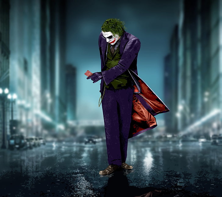 HD wallpaper: The Joker wallpaper, The Dark Knight, movies, full length,  one person | Wallpaper Flare