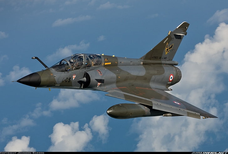 Mirage 2000, jet fighter, airplane, aircraft, french aircraft