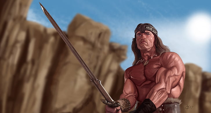 sword, warrior, Conan, Conan the Barbarian