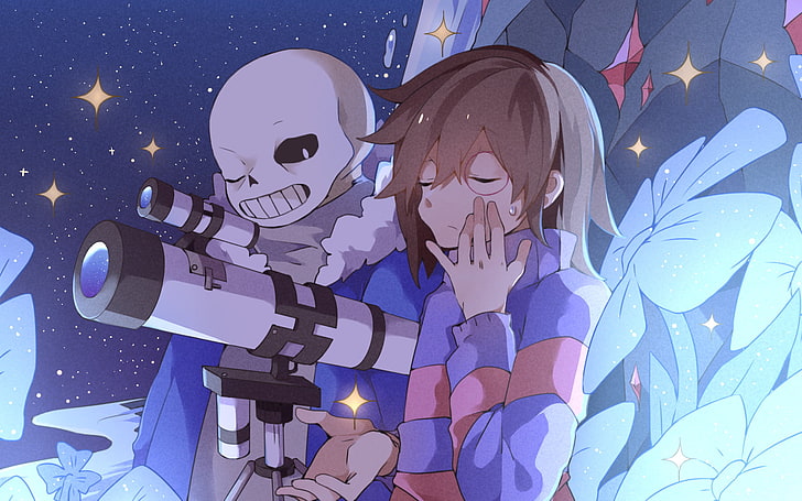 Wallpaper ID: 439207 / Video Game Undertale Phone Wallpaper, Frisk  (Undertale), Sans (Undertale), Chara (Undertale), 750x1334 free download