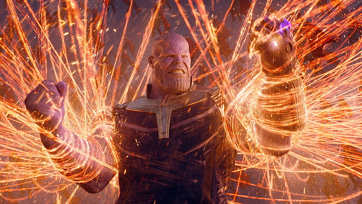 Download Dope Avengers Thanos Infinity Gauntlet Wallpaper | Wallpapers.com