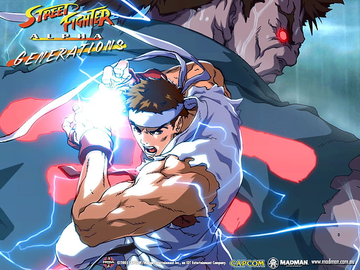Akuma Alpha 2 street fighter alpha ii Video Games Street Fighter HD Art