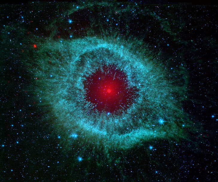 helix nebula, constellation, astronomy, galaxy, abstract, backgrounds, HD wallpaper