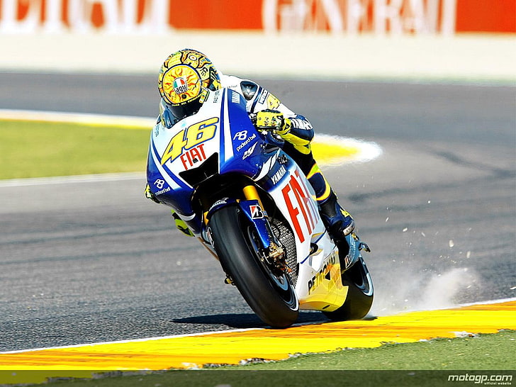 MotoGP Race Valentino Rossi Motorcycles Yamaha HD Art, The Doctor