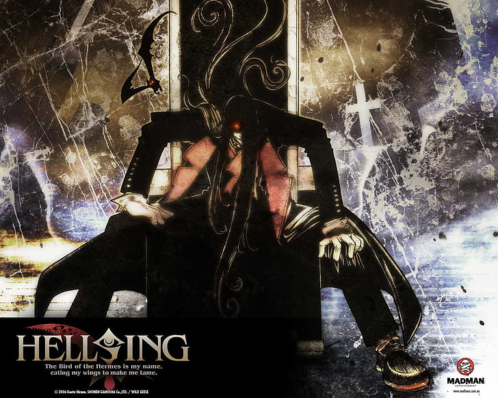 HD wallpaper: hellsing alucard vampires 1366x768 Anime Hellsing HD Art
