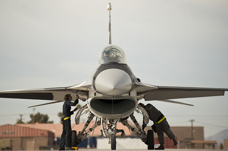 airplane, military, air force, aircraft, General Dynamics F-16 Fighting Falcon