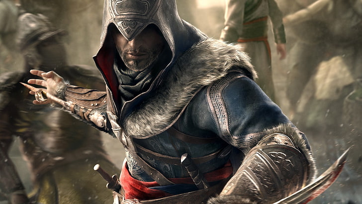 HD wallpaper: Assassin's Creed 2 Ezio Black, Assassin's Creed II digital  wallpaper