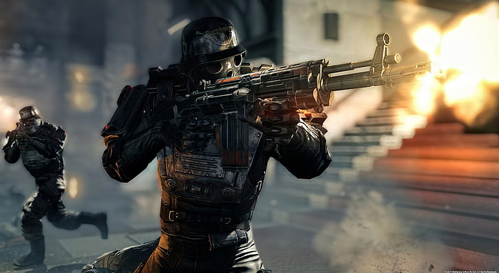Wolfenstein The New Order 2014, game wallpaper, Games, Other Games, HD wallpaper