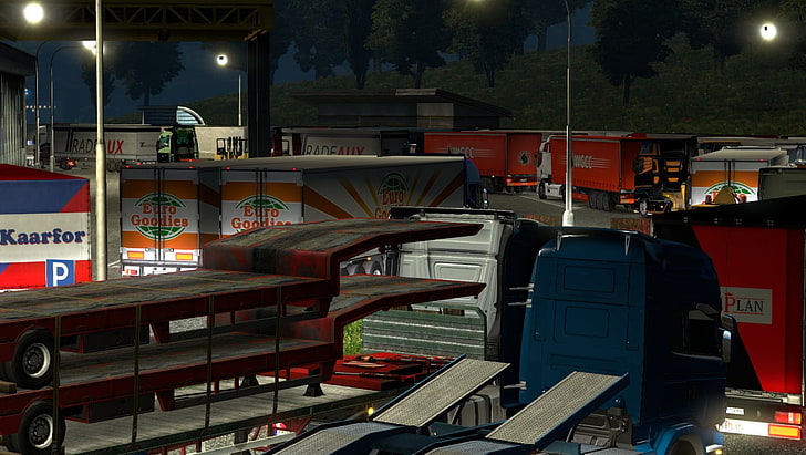 HD wallpaper: Euro Truck Simulator 2, Volvo FH16, Scania ...