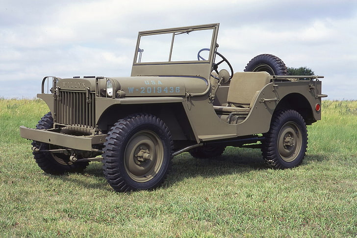 4x4, classic, custom, ford, jeep, military, offroad, retro, HD wallpaper