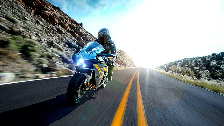 Kawasaki Ninja H2 2015, motorcycles, HD wallpaper
