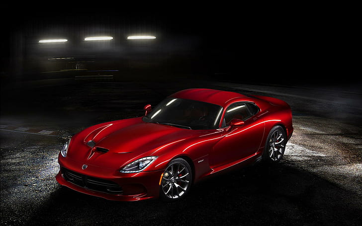 Dodge SRT Viper 2013 4, red luxury car, cars